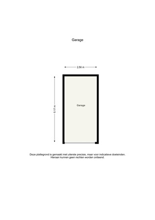 Floorplan - Vrouwenzand 2, 8303 ZK Emmeloord